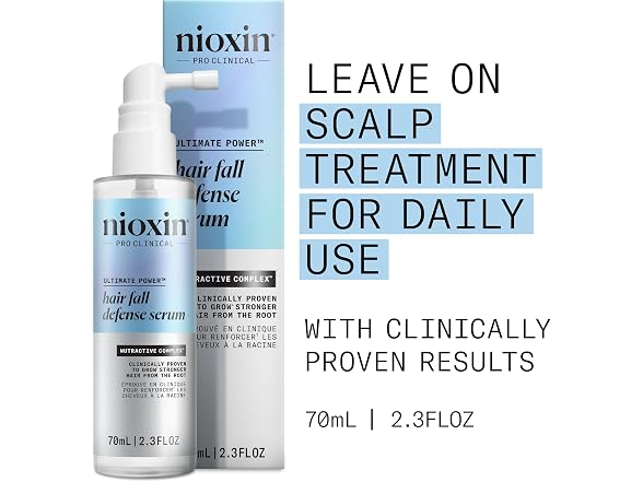 Nioxin Ultimate Power Hair Fall Defense Serum