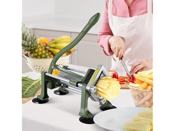 French Fry Cutter, Potato Slicer with 3/8-Inch