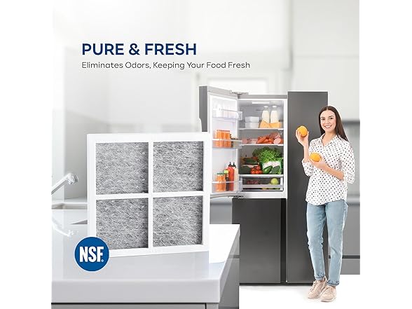 EVERFLOW LT120F Fridge Air Filter 3pk