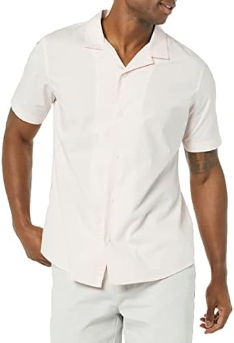 Amazon Essentials Mens Vacation Cotton Button Down Resort Shirt