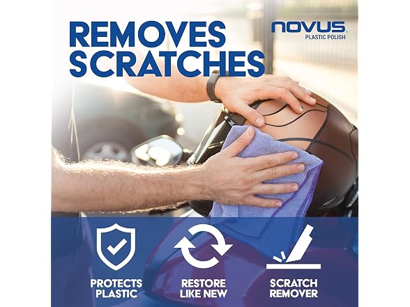 NOVUS 7082 | Heavy Scratch Remover #3 | 8 Bottle