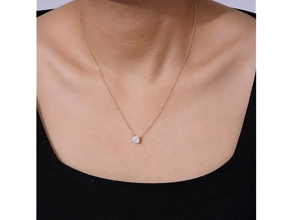 Amazon Essentials Yellow 23K Gold Plated Necklace