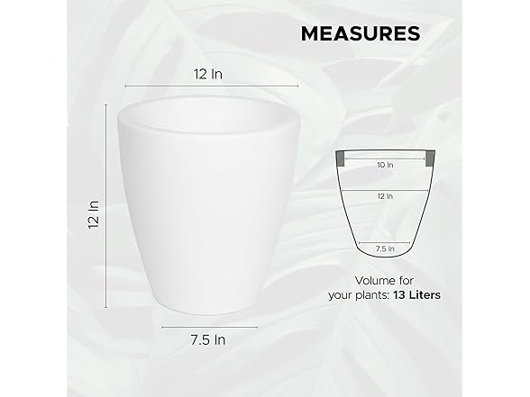 Elly Décor 12 inch Planter for Garden