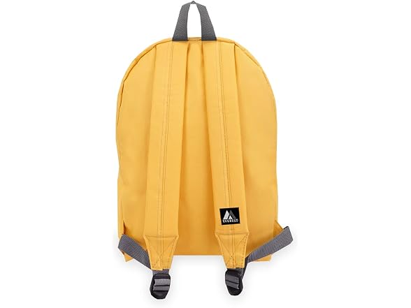 Everest Basic Backpack, Yellow, One Size