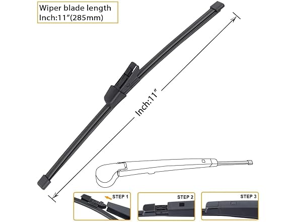 AUTOBOO Windshield Wipers for VW, 3-Pack