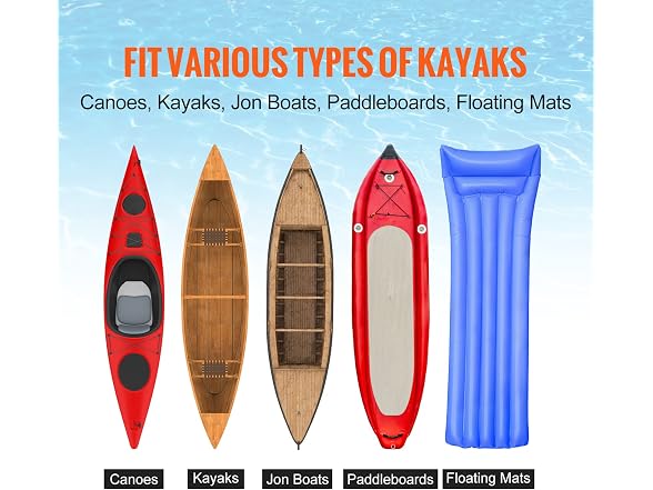 Heavy Duty Kayak Cart, 320lbs Load Capacity