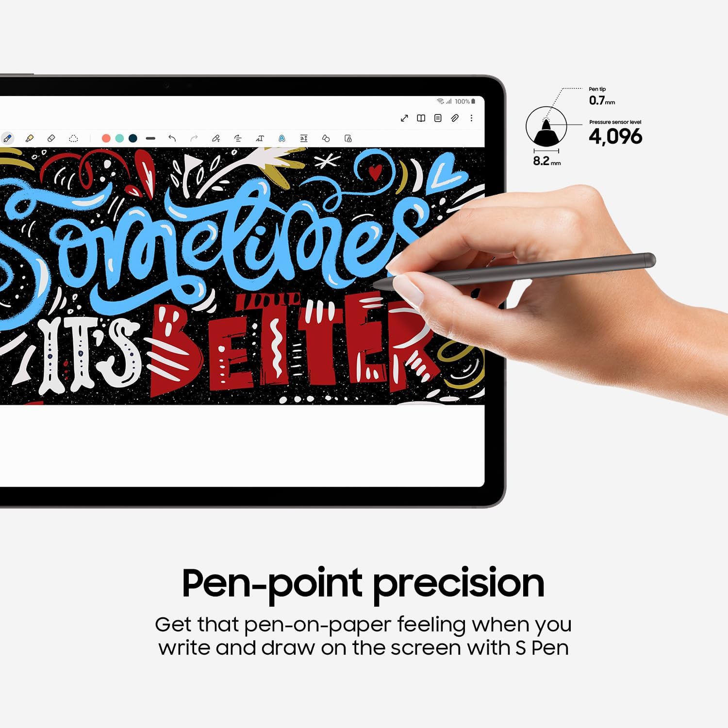 Samsung Galaxy Tab S9 FE 10.9" Tablet - Gallery 16