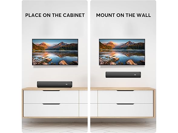 Wohome 2.1ch Small Sound Bars