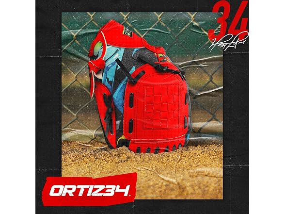 Ortiz34 Graffiti T-Ball Glove- 9" David Ortiz