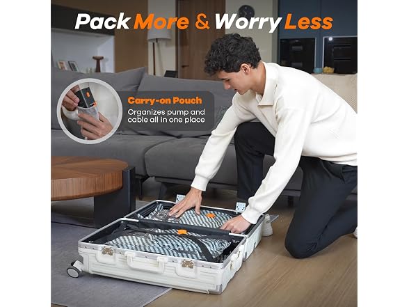 WANALIT 16pk travel vacuum storage bags