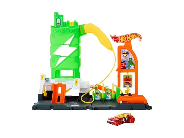 Hot Wheels City Track Set, Super Recharge Fuel