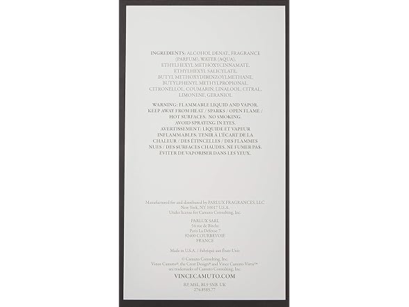 Vince Camuto Virtu Cologne for Men