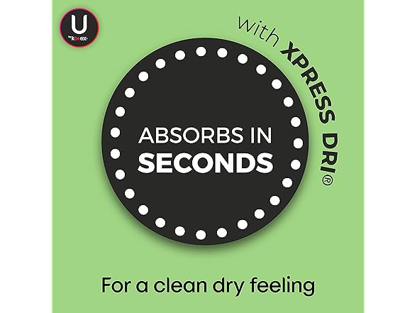 U by Kotex Lightdays Panty Liners, 64 Count