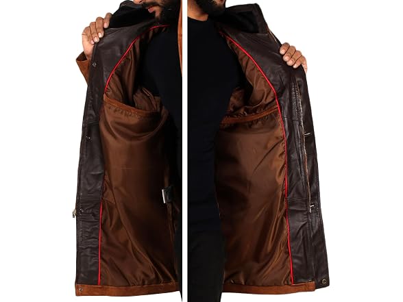Laverapelle Men (5XL) Long Coat