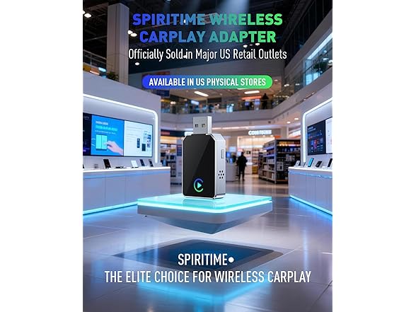 SPIRITIME Wireless CarPlay Adapter