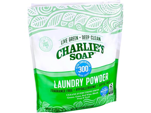 Charlies Soap Laundry Powder 300 Loads