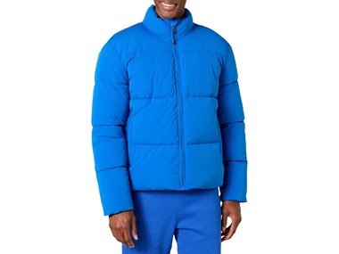 $9.99, Was $49.90, 79% Off! Amazon Essentials Mens Mock Neck Puffer Coat dealfomo