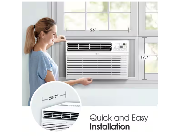 LG 24,500 BTU 208/230V, 15AMP ELECTRONIC SMART WAC W/REMOT