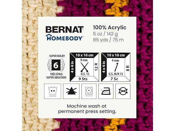 Bernat Homebody Rocky Mountain Blue Yarn