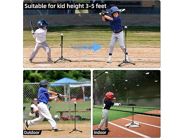 Wiseek Kids Baseball Tee