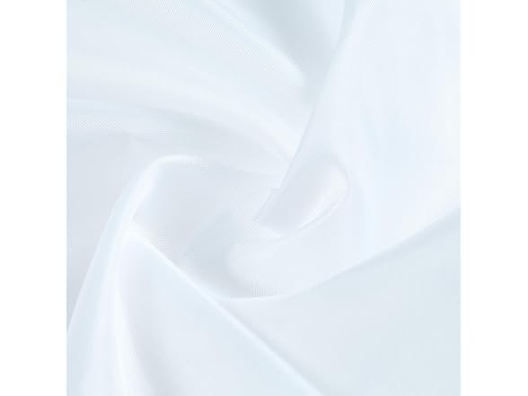 Ben Textiles Polyester Lining White, Fabric by the Yard