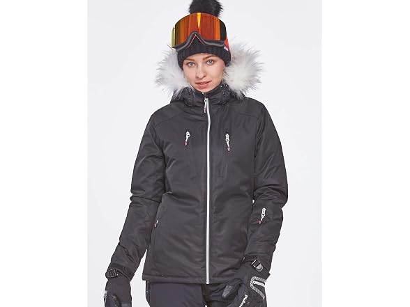 PHIBEE Women's Outdoor Waterproof Windproof XL