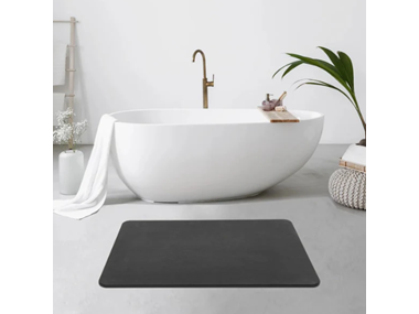 $27.99, Was $69.99, 60% Off! Diatomaceous Quick-Drying Stone Bath Mat dealfomo