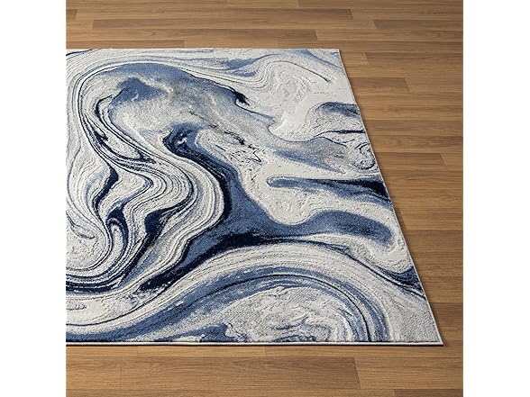 Marble Swirl Area Rug