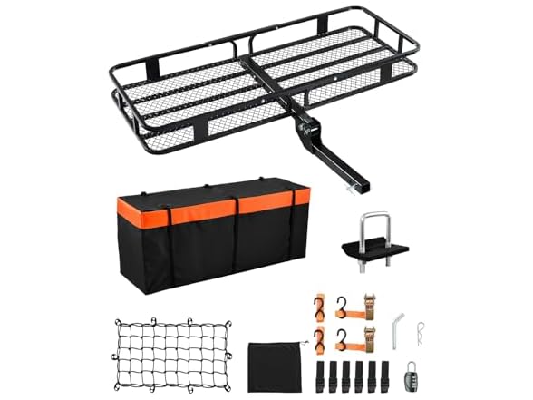 60" x 24" x 6", Hitch Cargo Carrier