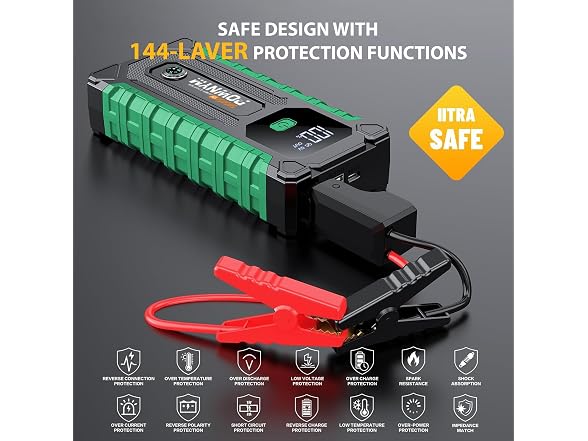 Pownym 12V Jump Starter for Car