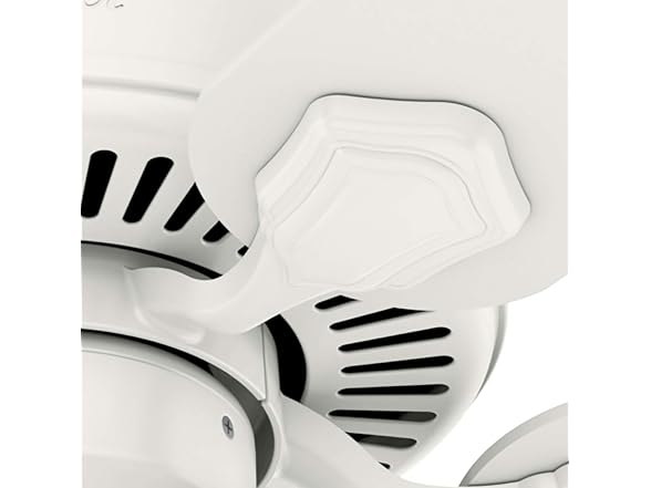 Hunter Fan 44 inch Traditional Fresh White