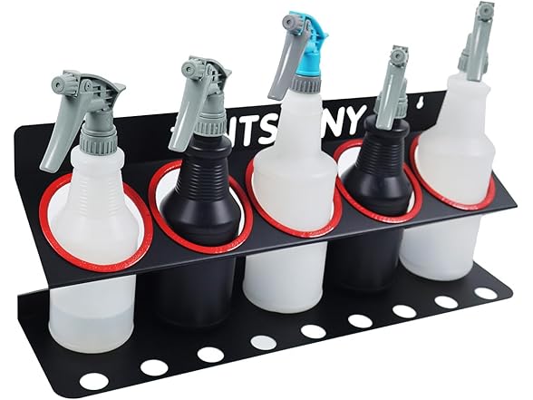 Spray Bottle Holder Mounted Storage Rack