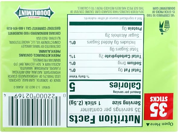 Wrigley's Doublemint Count