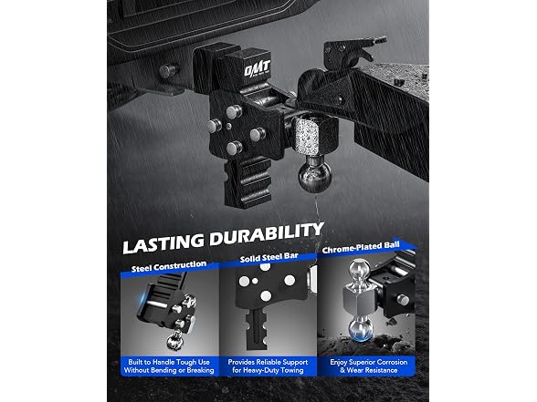 Orion Motor Tech Adjustable Trailer Hitch