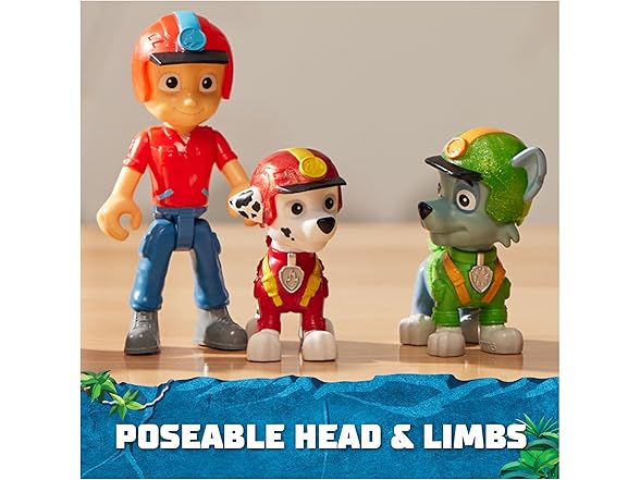 Paw Patrol: Jungle Pups Action Figures