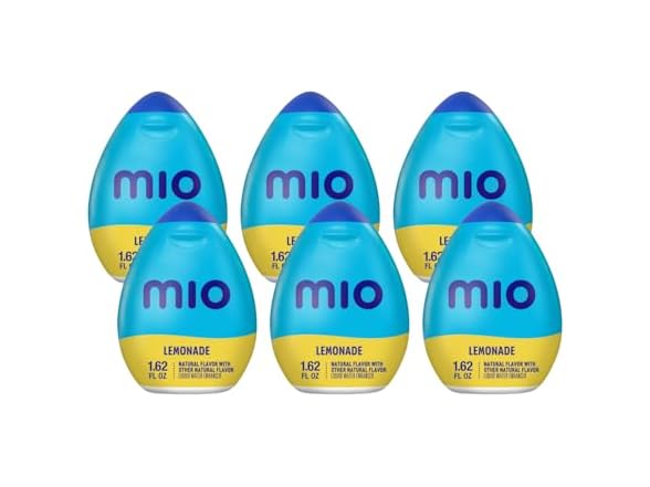 Mio Liquid Water Enhancer, Lemonade, 6pk