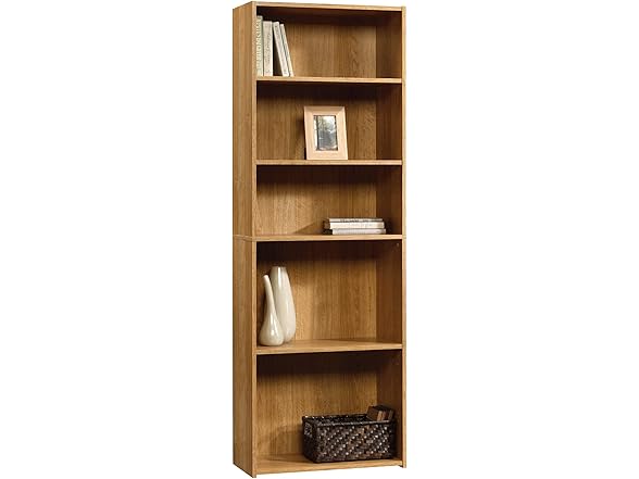 Sauder Beginnings 5-Shelf Bookcase