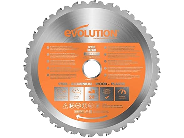 Evolution Power Tools R210TCT-24T (Rage)
