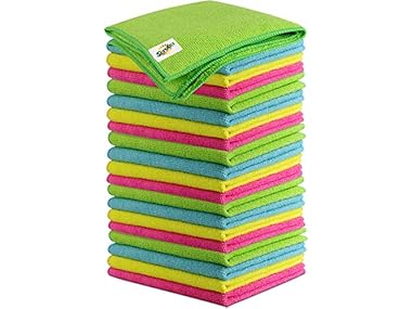 $16.99, Was $18.99, 10% Off! (24 Count) SCRUBIT Microfiber Cleaning Cloth dealfomo