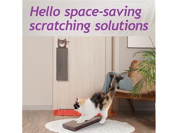 Necoichi Cardboard Hang & Scratch