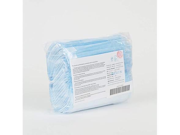 Basic Resources Earloop Face Mask, 50pk