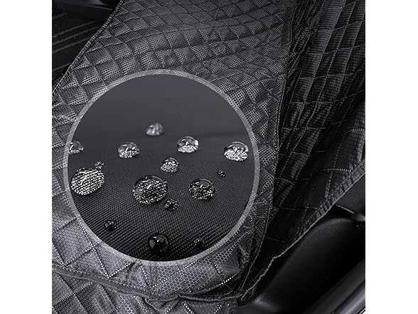 JLSDT Dog Car Seat Cover for Back Seat