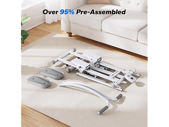 White Stair Stepper for Home Gym