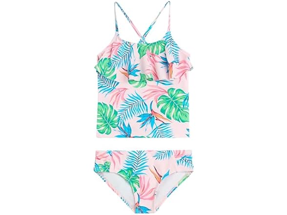 Kanu Surf Charlotte Flounce Tankini Beach Swimsuit