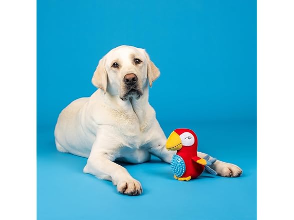 Fringe Studio Plush Dog Toy, Spikey Ball
