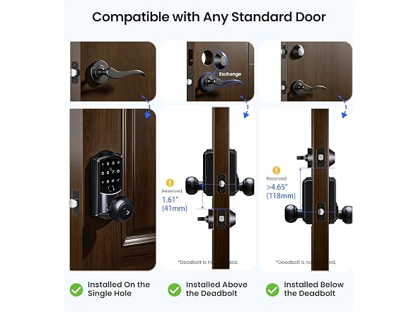 Veise VE028 WiFi Fingerprint Door Lock