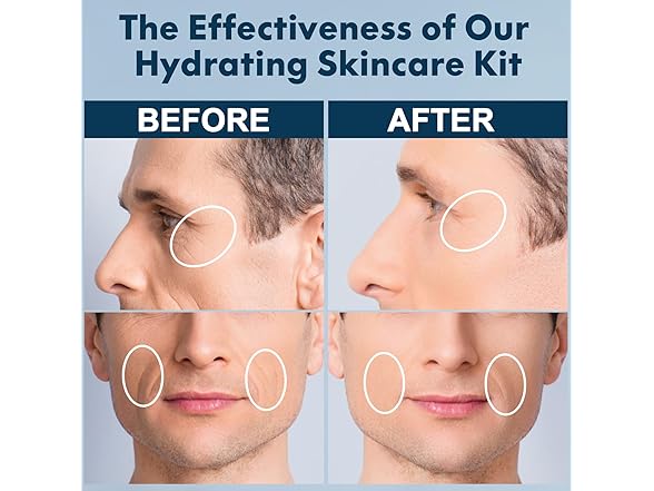 Mens Anti Aging Skin Care Kit