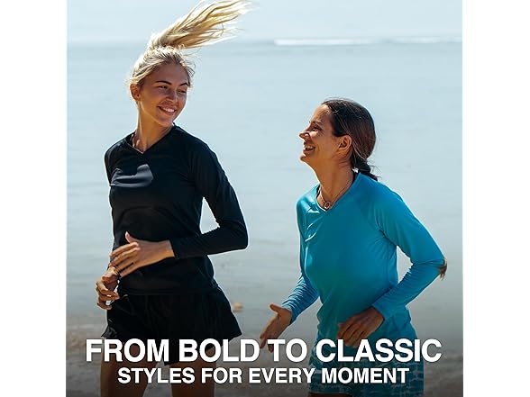 Kanu Black Long Sleeve Swim Top (S)