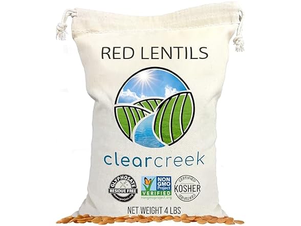 CLEAR CREEK Certified Glyphosate Residue Free 4lb.