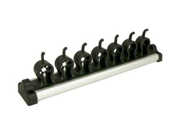 Casabella Wall Mount, Large, Black/Silver